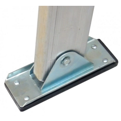 vendita online Piede snodo grande 60x180 mm. per montante 25x80 Accessori e ricambi per scale e ponteggi Facal